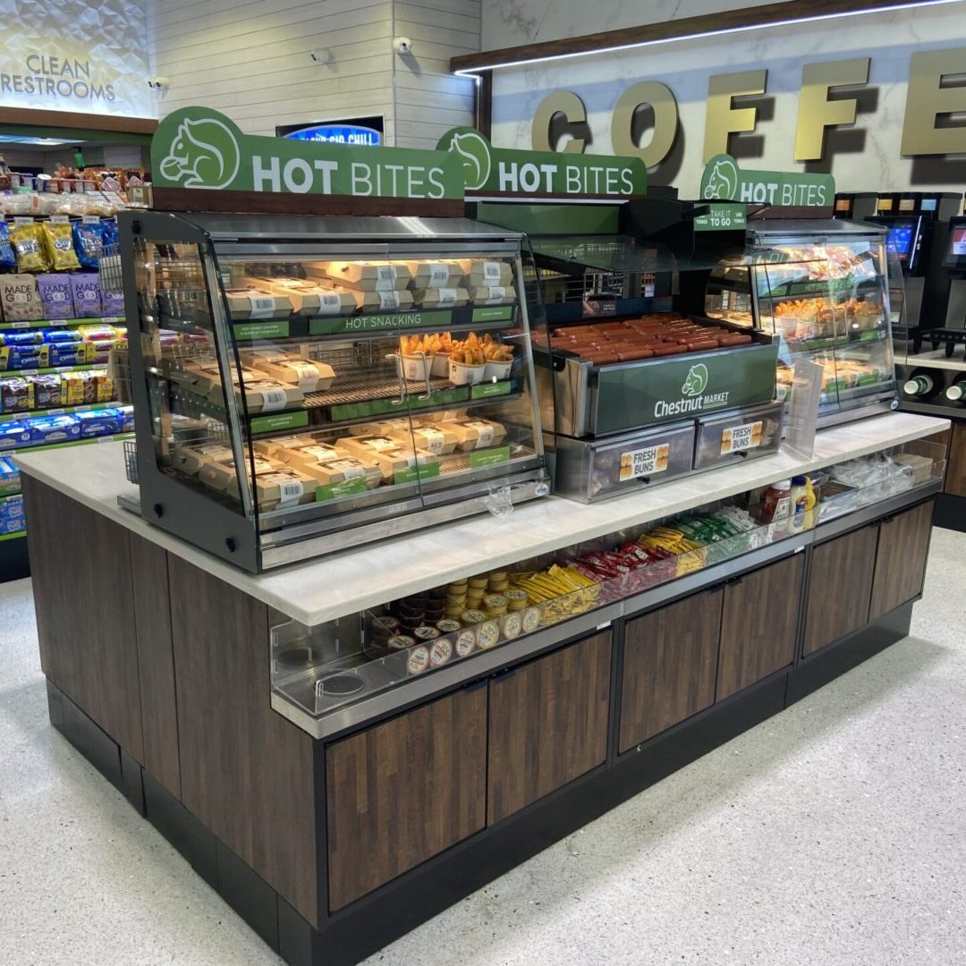 A store with many different types of food on display.